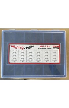 Wingberk Wos-2,00 90 Shore Nbr Oring Seti 1 Adet Wingberk Wos-2,00 90 Shore Nbr Oring Seti 1 Adet
