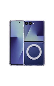 Samsung Galaxy Z Flip 7 Uyumlu Kamera Korumalı Magsafe Wireless Şarj Özellikli Lüks Şeffaf Silikon Telefon Kılıfı Samsung Galaxy Z Flip 7 Uyumlu Kamera Korumalı Magsafe Wireless Şarj Özellikli Lüks Şeffaf Silikon Telefon Kılıfı