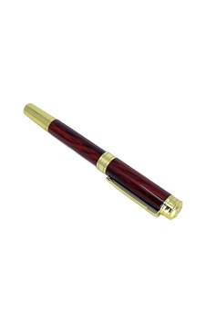 Özel Kutulu Lüks Metal Roller & Tükenmez Kalem - Bordo Ahşap Desenli Altın Detaylı Hediyelik Kalem Özel Kutulu Lüks Metal Roller & Tükenmez Kalem - Bordo Ahşap Desenli Altın Detaylı Hediyelik Kalem