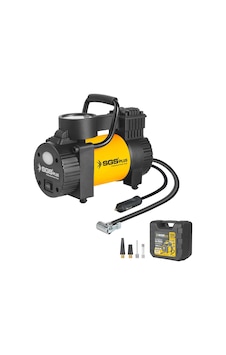 12v 100 Psı Oto Hava Kompresörü Çantalı Basınç Göstergeli Yedek Sigortalı 2 Yıl li