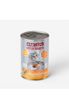 Zurich Veterinaire Pate Tavuklu Yetişkin Kedi Konservesi 415 G Zurich Veterinaire Pate Tavuklu Yetişkin Kedi Konservesi 415 G