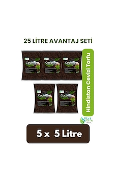 25 Lt Organik Cocopeat Toprak - 5x5 Lt Paket %100 Hindistan Cevizi Torfu Hava Alan Ve Su Tutucu Diğer 25 Lt Organik Cocopeat Toprak - 5x5 Lt Paket %100 Hindistan Cevizi Torfu Hava Alan Ve Su Tutucu Diğer