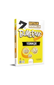 Günay 7. Sınıf Bumerang Türkçe 32 Haftalık Denemeler Günay 7. Sınıf Bumerang Türkçe 32 Haftalık Denemeler