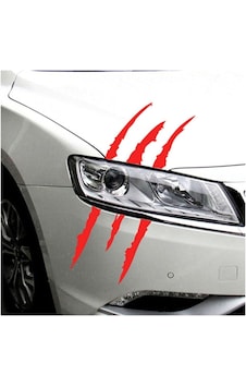 Kırmızı Monster Pençe Sticker 30 Cm Kırmızı Monster Pençe Sticker 30 Cm