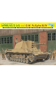 1/35 Lefh18/40/2 Sf Auf G.w. Kpfw.ııı/ıv Obüs Maketi, Dragon 6710 1/35 Lefh18/40/2 Sf Auf G.w. Kpfw.ııı/ıv Obüs Maketi, Dragon 6710