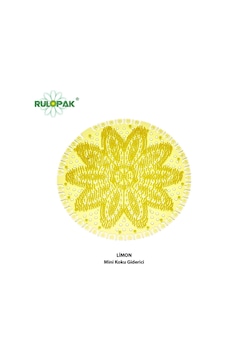Rulopak Mini Lavabo - Pisuvar Süzgeci Koku Giderici 5 Adet Limon