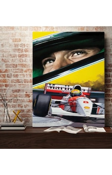 Bk Gift F1 Ayrton Senna Tasarımlı Kanvas Tablo 70X100Cm-1 (551143148) Bk Gift F1 Ayrton Senna Tasarımlı Kanvas Tablo 70X100Cm-1 (551143148)