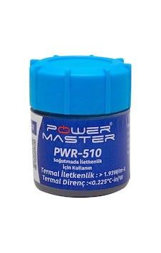 Powermaster Pwr 510 Gri Termal Macun 10G 1.93W/M K Powermaster Pwr 510 Gri Termal Macun 10G 1.93W/M K