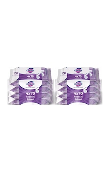 Confort Islak Temizlik Havlusu Mendili Avantaj Paket 4x70 2 Paket Confort Islak Temizlik Havlusu Mendili Avantaj Paket 4x70 2 Paket