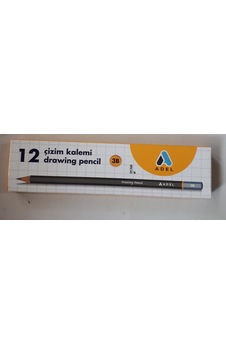 Dereceli Kalem 3 B Resim Kalemi Adel Marka 1 Kutu Dereceli Kalem 3 B Resim Kalemi Adel Marka 1 Kutu