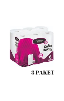 Flodex Kağıt Havlu 3 x 6'lı