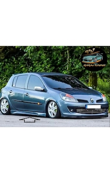 Renault Clio 3 Gt Marşpiyel Sağ Sol Takım Fiberglass Boyasız