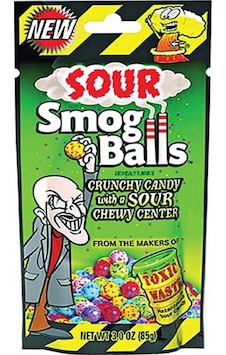 Toxic Waste Sour Smog Balls 85 G Toxic Waste Sour Smog Balls 85 G