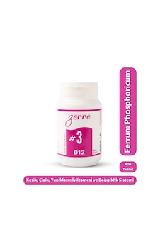 Zerre Doku Tuzu Schüssler #3 400 Tablet Zerre Doku Tuzu Schüssler #3 400 Tablet