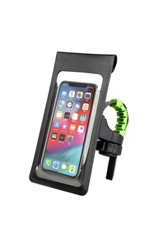F1-c Su Geçirmez Bisiklet Gidon Telefon Tutucu- 5775 - Hs08377778-3911 Siyah Siyah