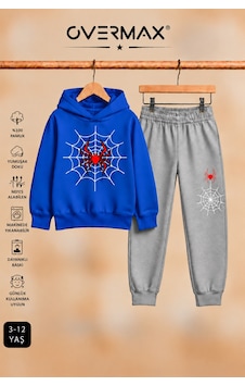 Overmax Örümcek Ağ Baskılı Kapüşonlu Sweatshirt & Eşofman Altı Takım 3-12 Yaş Saks Mavi Üst-gri Alt - 921046944 Saks Mavi Üst-gri Alt Overmax Örümcek Ağ Baskılı Kapüşonlu Sweatshirt & Eşofman Altı Takım 3-12 Yaş Saks Mavi Üst-gri Alt - 921046944 Saks Mavi Üst-gri Alt