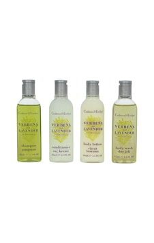 Crabtree & Evelyns Verbana ve Lavender Şampuan 45 ML + Krem 45 ML + Losyon 45 ML + Duş Jeli 45 ML Crabtree & Evelyns Verbana ve Lavender Şampuan 45 ML + Krem 45 ML + Losyon 45 ML + Duş Jeli 45 ML