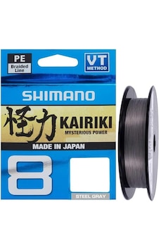 Shimano Kairiki X8 Steel Grey 150 Mt Ip Misina Shimano Kairiki X8 Steel Grey 150 Mt Ip Misina