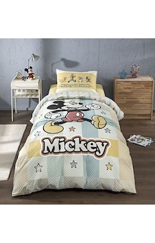 Özdilek Mickey Mouse Star Tek Kişilik Dört Mevsim Kapitoneli Comp