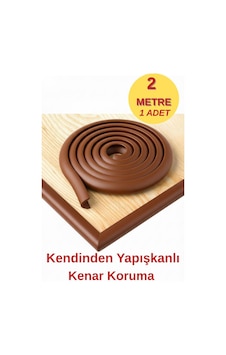 2 Metre 1 Adet Kahverengi Yumuşak Kauçuk Koruma Bebek Odası Mobilya Kenar Köşe Koruma Darbe Emici 2 Metre 1 Adet Kahverengi Yumuşak Kauçuk Koruma Bebek Odası Mobilya Kenar Köşe Koruma Darbe Emici