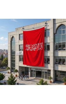 Kırmızı Kelime-i Tevhid Bayrağı 140gr Premium Raşel Kumaş 6x9 Metre Diğer Kırmızı Kelime-i Tevhid Bayrağı 140gr Premium Raşel Kumaş 6x9 Metre Diğer