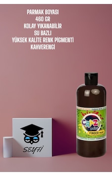 460 Gr Parmak Boyası Kolay Yıkanabilir Su Bazlı Sağlığa Zararlı Madde İçermez 3 Yaş Ve Üzeri İçin Kahverengi 460 Gr Parmak Boyası Kolay Yıkanabilir Su Bazlı Sağlığa Zararlı Madde İçermez 3 Yaş Ve Üzeri İçin Kahverengi