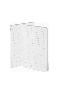 Nuuna Gri Noktalı Defter Dots 55492 Beyaz Nuuna Gri Noktalı Defter Dots 55492 Beyaz