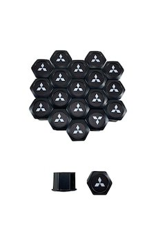 Mitsubishi Uyumlu 19 Mm 20 Li Takım Set Oto Çelik Jant Bıjon Kapağı