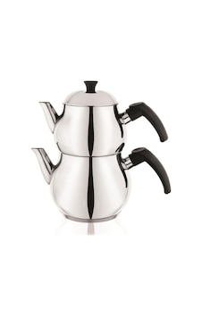 Schafer Base Çelik Çaydanlık Takımı -4 Prç.-Inox Gri Schafer Base Çelik Çaydanlık Takımı -4 Prç.-Inox Gri
