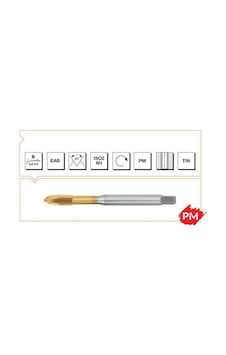 Makina Takım M6 Hsse Dın371/b Tın Kaplamalı Venüs Makine Kılavuzu-mte B10802000600 Makina Takım M6 Hsse Dın371/b Tın Kaplamalı Venüs Makine Kılavuzu-mte B10802000600