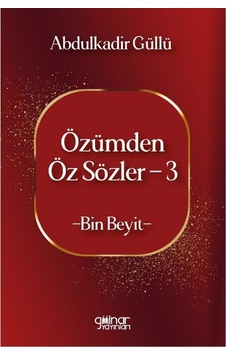 Özümden Öz Sözler 3 / Abdulkadir Güllü