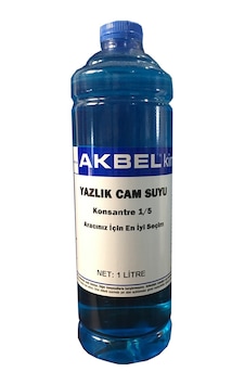Akbel Yazlık Cam Suyu 1 Litre Konsantre 1-5 Akbel Yazlık Cam Suyu 1 Litre Konsantre 1-5