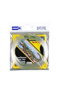 Krokodil 100 Mt Beyaz Monofilament Misina 0.30mm Krokodil 100 Mt Beyaz Monofilament Misina 0.30mm