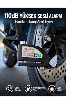 Mey İthalat Yüksek Sesli 110db Çelik Disk Kilidi Su Geçirmez Yeni Nesil Mey İthalat Yüksek Sesli 110db Çelik Disk Kilidi Su Geçirmez Yeni Nesil