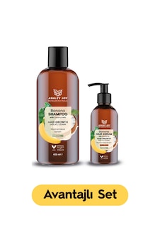 Ashley Joy Hair Growth Banana Şampuan 400 ML + Serum Ashley Joy Hair Growth Banana Şampuan 400 ML + Serum