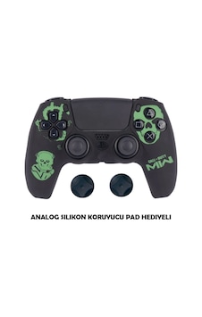 Ps5 Dualsense Koruyucu Silikon Kılıf + Analog Silikon Koruyucu Call Of Duty