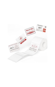 Niimbot T50x30mm 230 Adet Kırmızı&siyah Çift Renk Etiket B21pro Niimbot T50x30mm 230 Adet Kırmızı&siyah Çift Renk Etiket B21pro