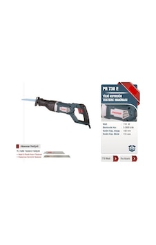 Proter Pr 730 E Tilki Kuyruğu Testere Makinası Proter Pr 730 E Tilki Kuyruğu Testere Makinası