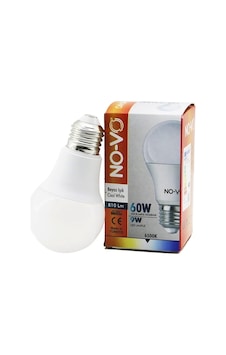 No-vo 9w 60w E27 Beyaz Led Ampul 6500k - 810lm 4597 Çok Renkli No-vo 9w 60w E27 Beyaz Led Ampul 6500k - 810lm 4597 Çok Renkli