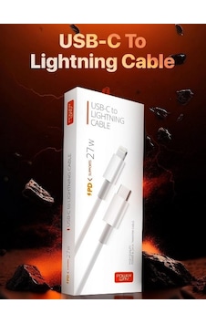 Powerway Pd27 27w Type-c To Lightning Hızlı Şarj Ve Veri Kablosu Powerway Pd27 27w Type-c To Lightning Hızlı Şarj Ve Veri Kablosu