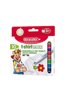 Fibracolor T-Shirtmax Kalıcı Tekstil-Kumaş Kalemi 10 Renk Fibracolor T-Shirtmax Kalıcı Tekstil-Kumaş Kalemi 10 Renk