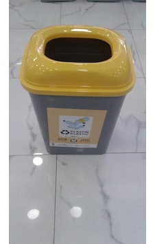 Plastik Atık Geri Dönüşüm Kutusu Çöp Kovası 50 Litre Plastik Atık Geri Dönüşüm Kutusu Çöp Kovası 50 Litre