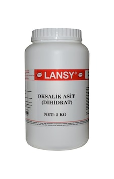 Lansy Oksalik Asit Dihidrat %99 2 KG Lansy Oksalik Asit Dihidrat %99 2 KG