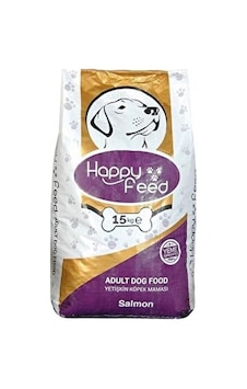 Happy Feed Somon Balıklı Köpek Maması 15 KG