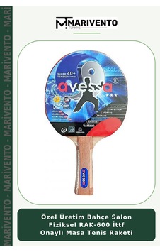Özel Üretim Bahçe Salon Fiziksel Rak-600 İttf Onaylı Masa Tenis Raketi Özel Üretim Bahçe Salon Fiziksel Rak-600 İttf Onaylı Masa Tenis Raketi