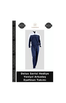 Floranova Delux Serisi Hediye Yeniyıl Arkadaş Eşofman Takımı Çok Renkli