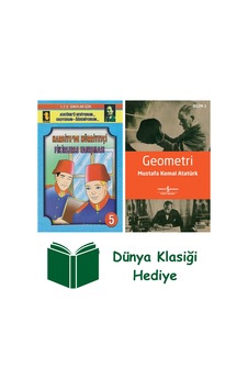 Harbiye'de Hürriyetçi Fikirlerle Tanışması - 5 Eğik El Yazısı + Geometri + Dünya Klasiği Hediye Harbiye'de Hürriyetçi Fikirlerle Tanışması - 5 Eğik El Yazısı + Geometri + Dünya Klasiği Hediye