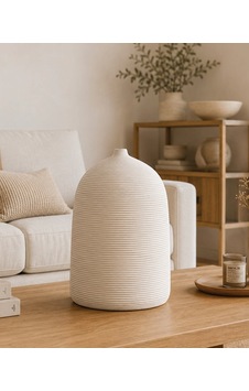 Livia Blanco Seramik Vazo 85 85 110 Mm-7637 Beyaz Livia Blanco Seramik Vazo 85 85 110 Mm-7637 Beyaz