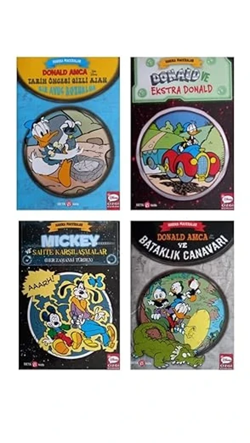 Disney Harika Maceralar Çizgi Hikayeler 4 Kitap Disney Harika Maceralar Çizgi Hikayeler 4 Kitap
