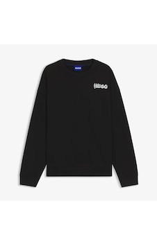 Hugo Nyrocrew Erkek Siyah Sweatshirt 50549778 Siyah Hugo Nyrocrew Erkek Siyah Sweatshirt 50549778 Siyah